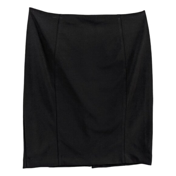 White House Black Market Dresses & Skirts - White House Black Market Pencil Skirt Womens Solid Black Knee Length Size 12